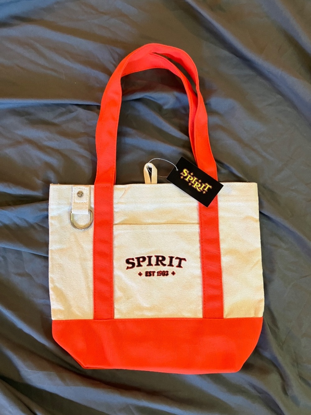 Orange Spirit Mini Tote Bag (VIRAL Spirit of Halloween Mini Tote) - Picture 2 of 4